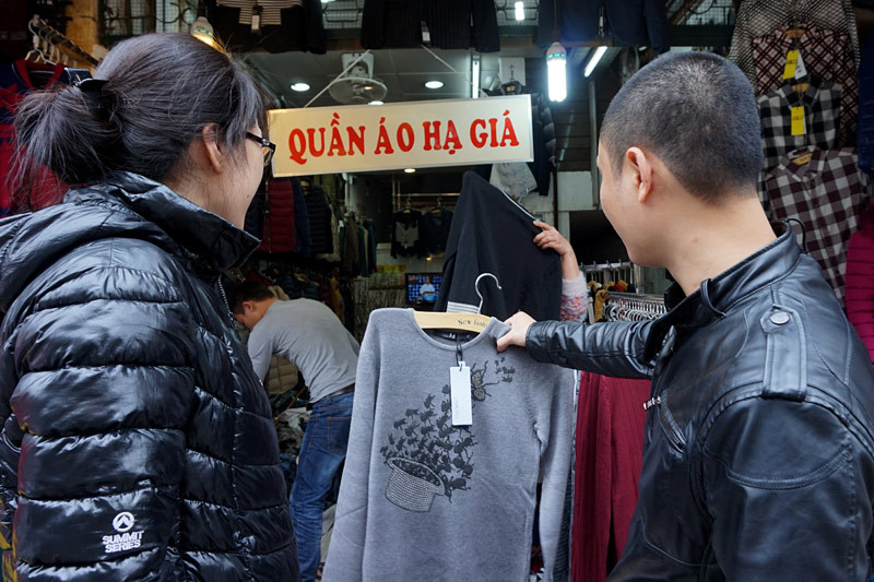 Hà Nội, mua bán, chen chân