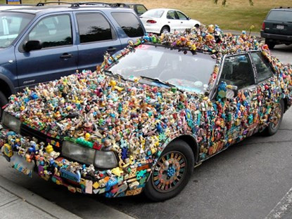 Bộ sưu tập xe chơi Tết không thể dị hơn ảnh 3