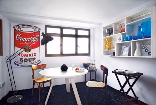 Tiết kiệm diện tích với bàn ăn tròn