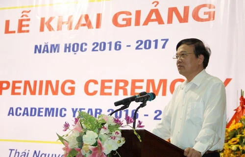 Khoa Quốc tế - Đại học Thái Nguyên khai giảng năm học mới