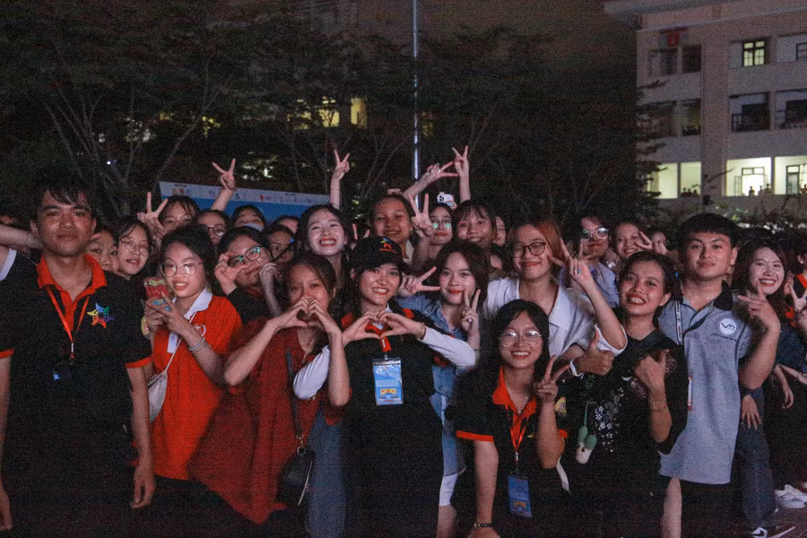 Chương trình thu hút hàng nghìn sinh viên tham gia.