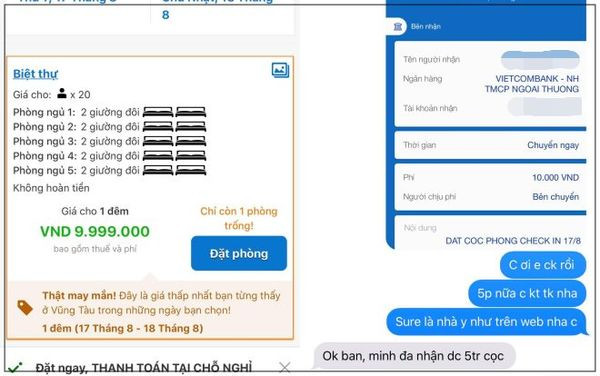 Đặt villa có hồ bơi Vũng Tàu giá 10 triệu, cô gái bức xúc nhận về căn hộ vừa bẩn, vừa xấu ảnh 1 Cô gái bức xúc vì đặt villa Vũng Tàu giá 10 triệu, nhưng nhận về căn nhà thua xa nhà nghỉ ảnh 1