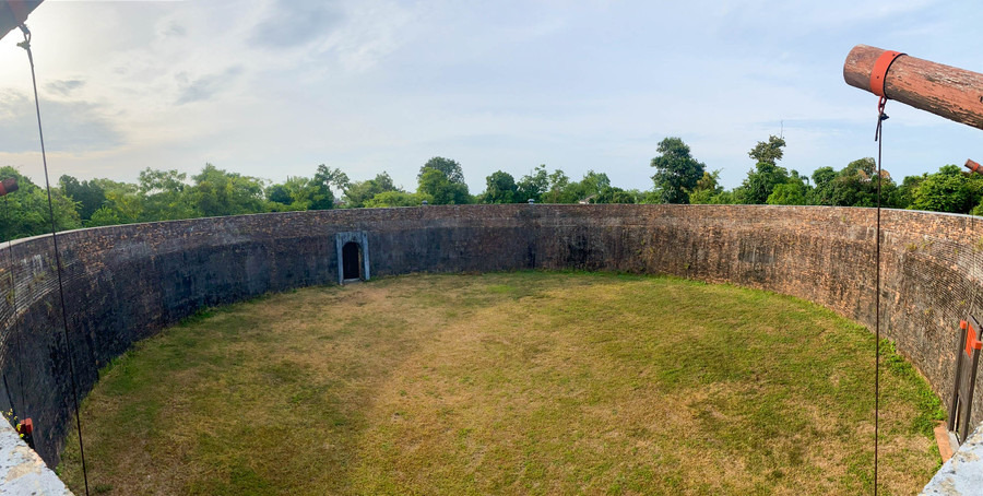 Hổ Quyền được xây dựng từ thời phong kiến của Việt Nam.