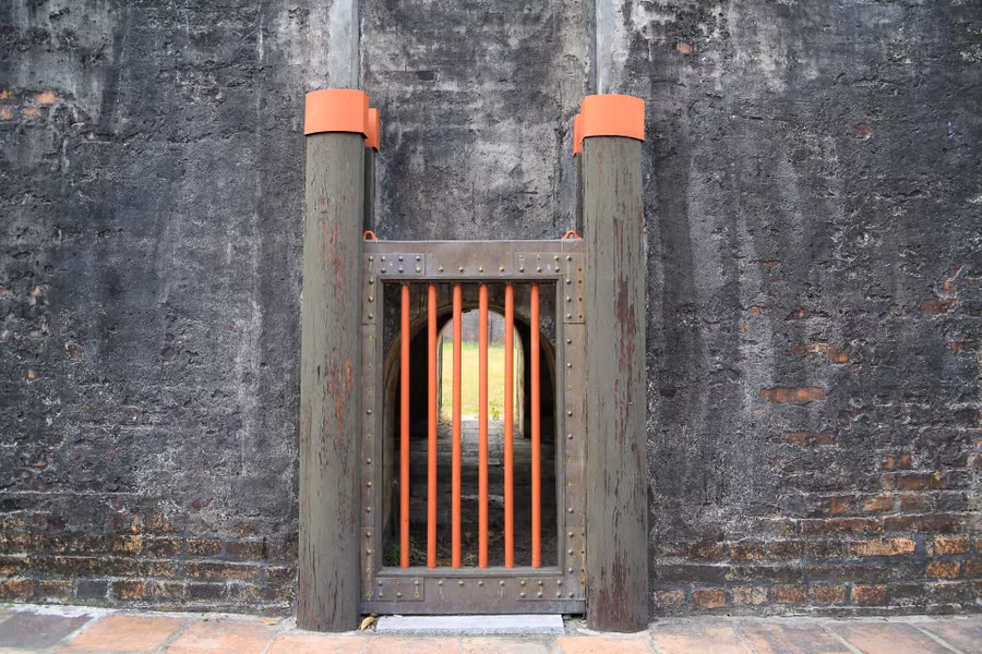 Một trong 5 chuồng nhốt hổ của Hổ Quyền.