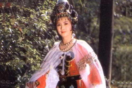 Tạo hình Thiết Phiến công chúa trong phim Tây Du Ký.