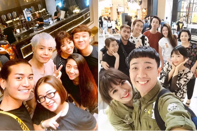 Nhóm bạn thân nhiều ca sĩ, diễn viên nổi tiếng của Trấn Thành.