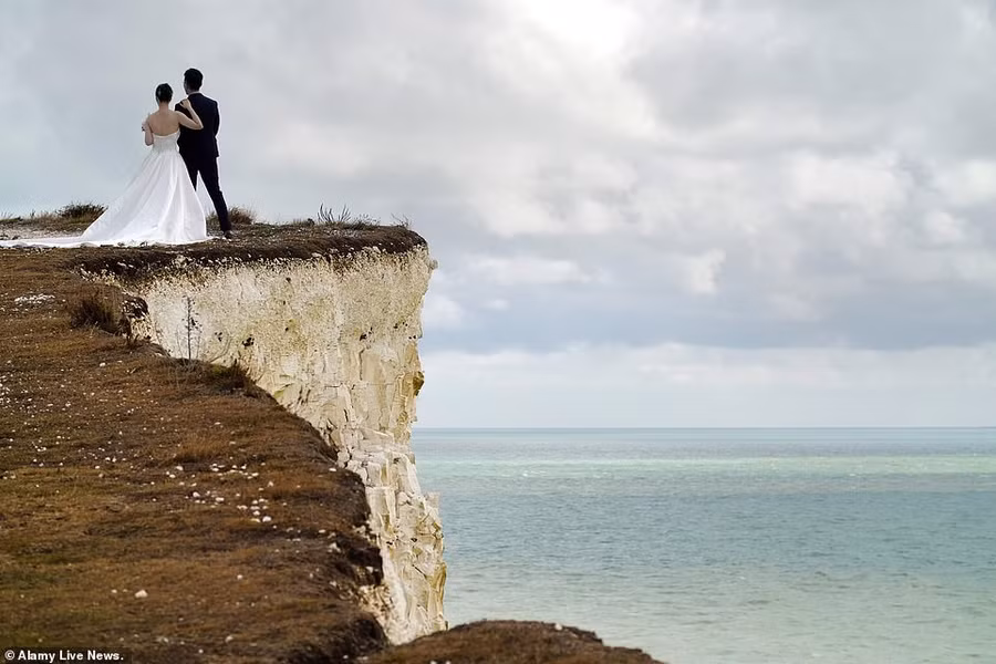 Hình ảnh khiến nhiều người "thót tim"