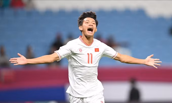 Bùi Vĩ Hào lập cú đúp giúp U23 Việt Nam khởi đầu thuận lợi ở U23 châu Á 2024.