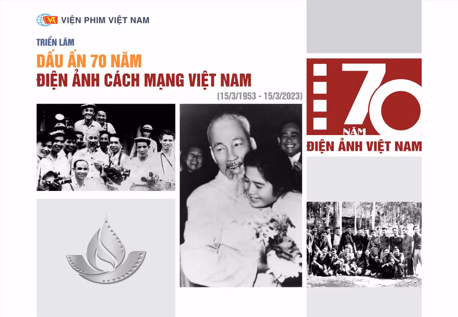 Triển lãm 'Dấu ấn 70 năm Điện ảnh Cách mạng Việt Nam' sẽ giới thiệu hơn 200 hình ảnh liên quan đến sự ra đời và phát triển ngành Điện ảnh. Ảnh: Viện Phim Việt Nam