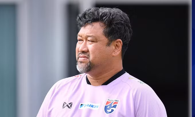 Ông Worrawoot Srimaka chưa từng thua khi dẫn dắt Thái Lan đối đầu Việt Nam và Malaysia.