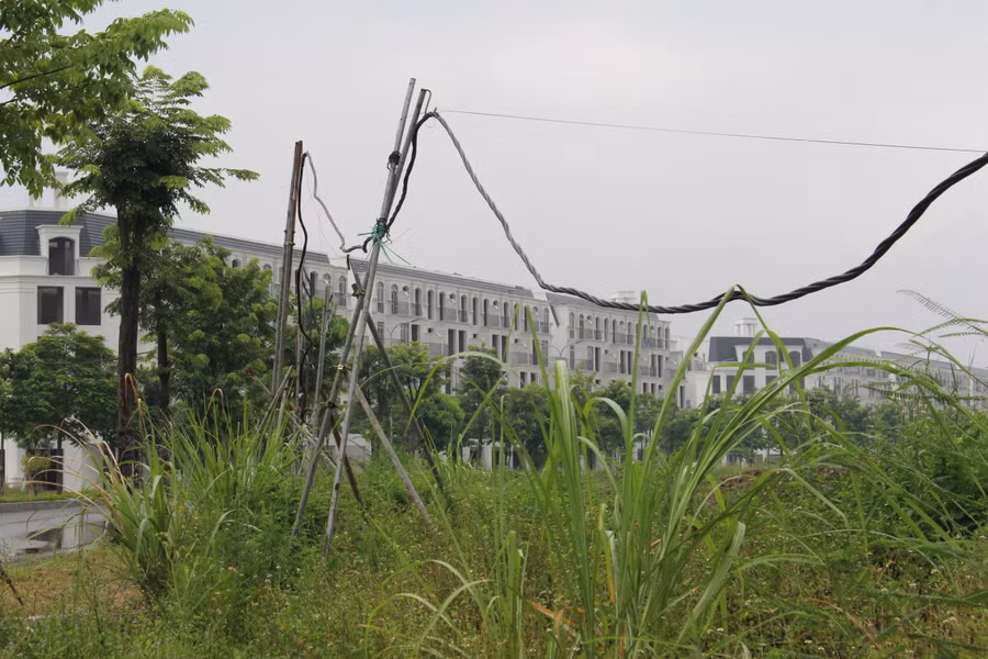 Một góc KĐT mới Kim Chung - Di Trạch.