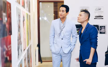 Hua Vi Van tre trung va dien trai o tuoi U40 - Anh 2