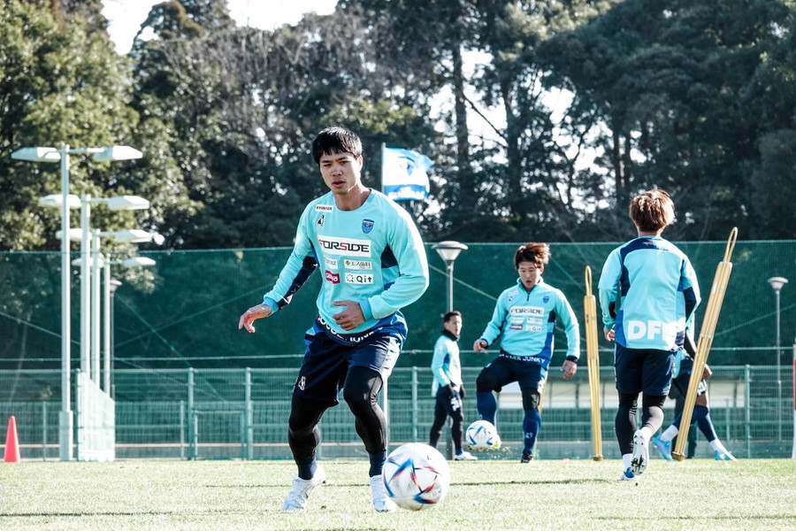 Công Phượng tập luyện ở Yokohama FC. Ảnh: INT. Công Phượng tập luyện ở Yokohama FC. Ảnh: INT.