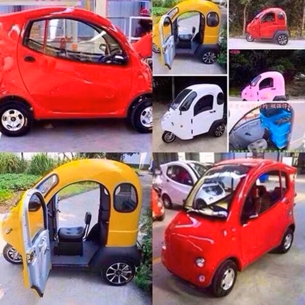 Ô tô điện kiểu dáng lạ giá 30 triệu đồng gây sốt, rao bán ầm ầm trên mạng - Ảnh 3.