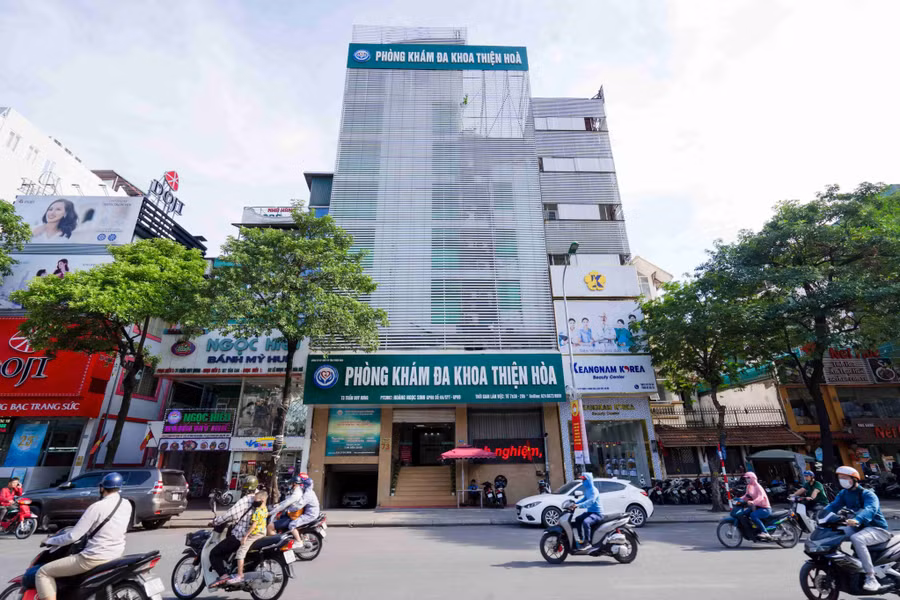 Phòng khám đa khoa Thiện Hòa có địa chỉ tại 73 đường Trần Duy Hưng, phường Trung Hòa, quận Cầu Giấy