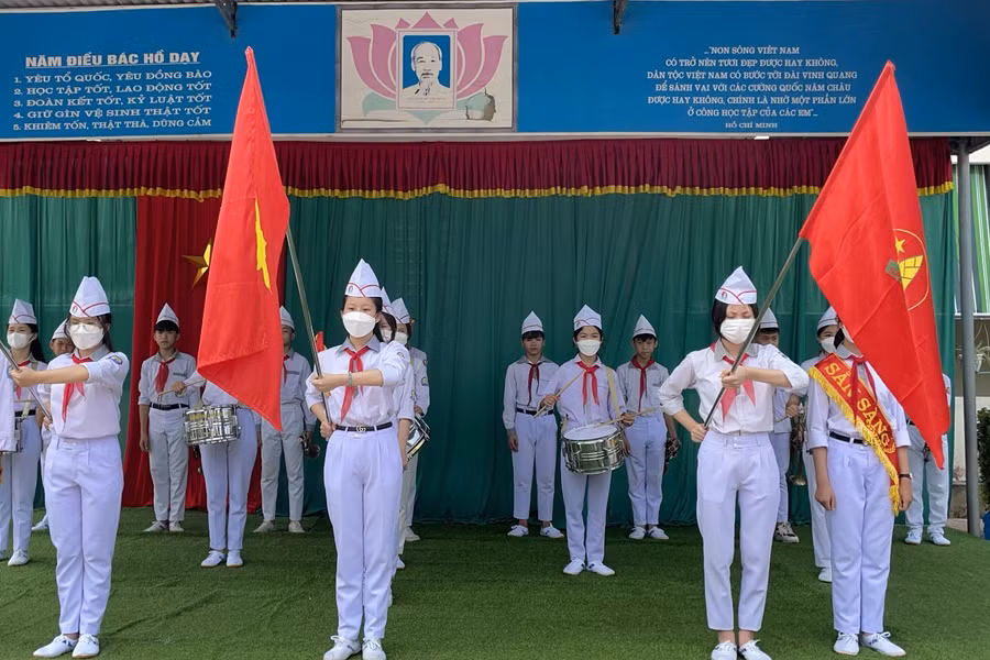 Công tác tập dượt cho lễ khai mạc giải đấu được chuẩn bị kỹ càng.