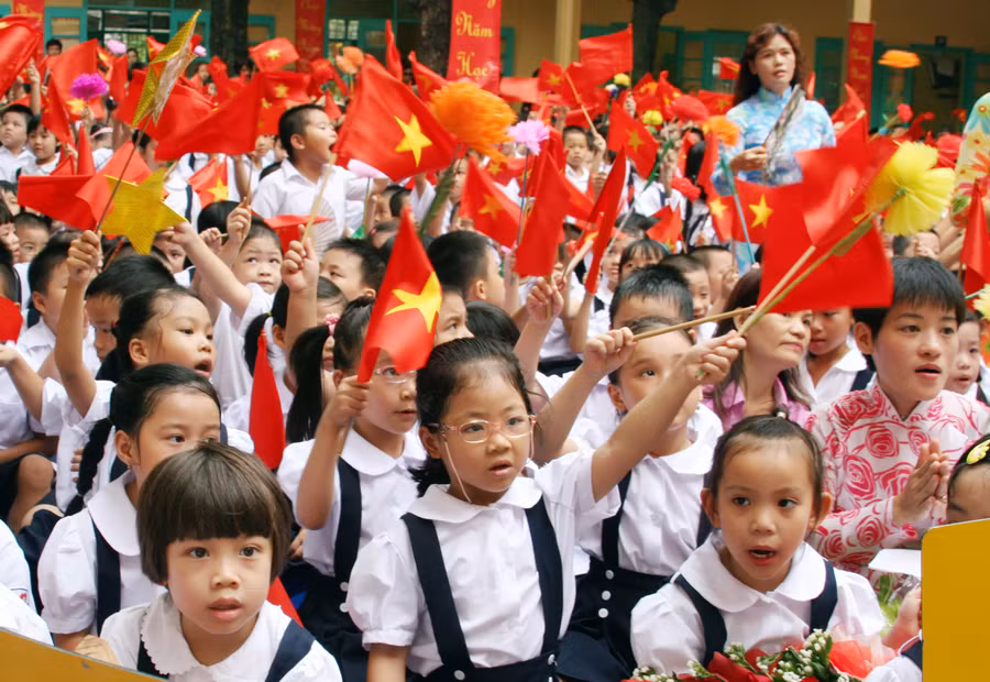 Niềm vui ngày khai trường