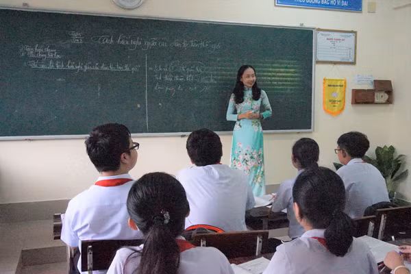 Viêm thanh quản là bệnh nghề nghiệp của giáo viên.	Ảnh: TG.