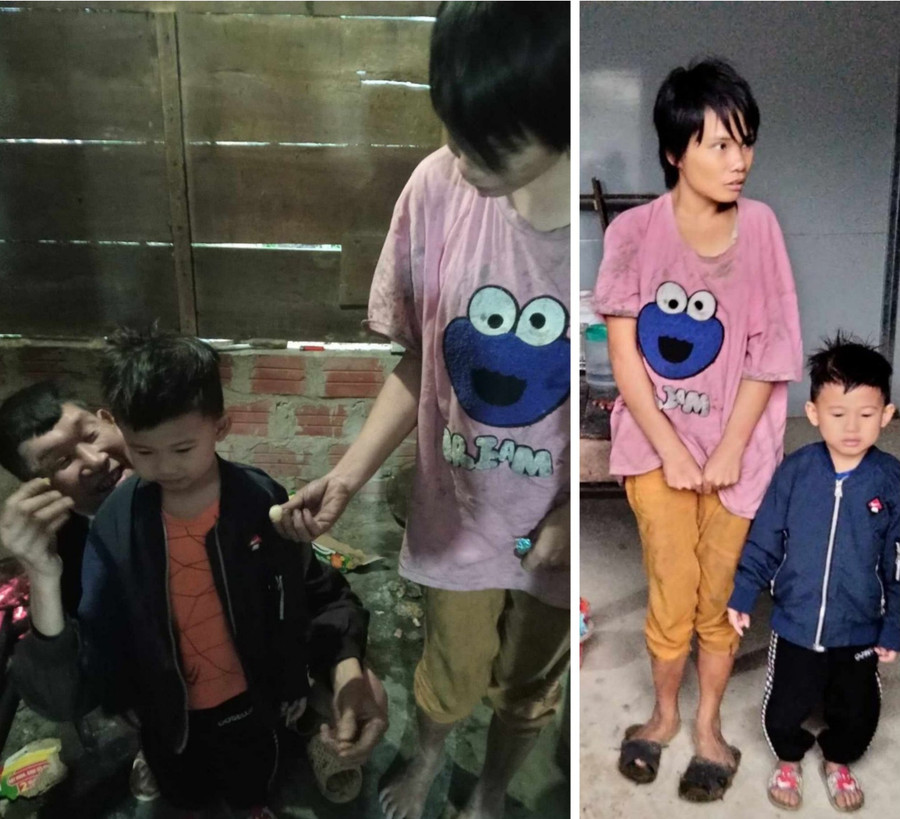 Khoảnh khắc hiếm hoi mà bé Huy Thông được bên cạnh bố mẹ của mình. Khoảnh khắc hiếm hoi mà bé Huy Thông được bên cạnh bố mẹ của mình.