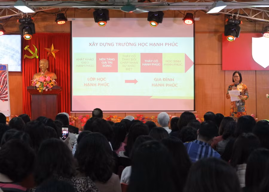 Hội thảo Xây dựng trường học hạnh phúc