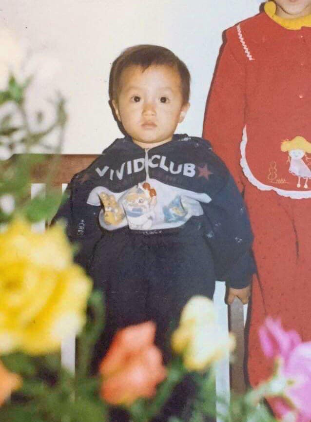 Hương Giang đã sở hữu nhiều nét đáng yêu, dễ thương từ bé.