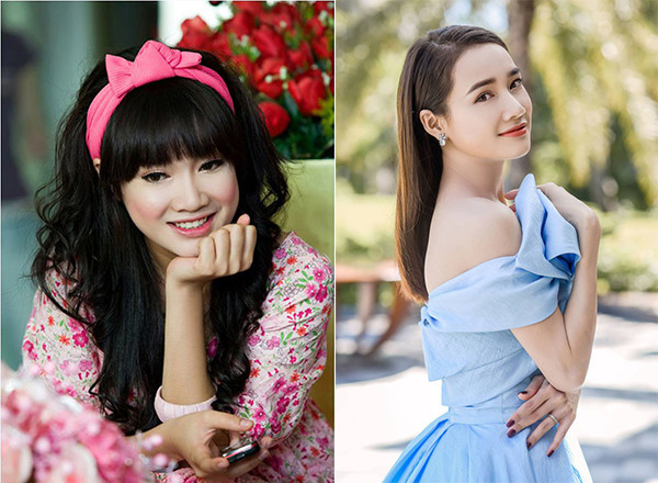 Nhã Phương: Năm 2010, Nhã Phương vừa chạm ngõ môn nghệ thuật thứ 7 qua bộ phim Những thiên thần áo trắng của đạo diễn Lê Hoàng. Sau 10 năm, nữ diễn viên sinh năm 1990 đã "thăng hạng" vượt bậc cả về ngoại hình lẫn danh tiếng.