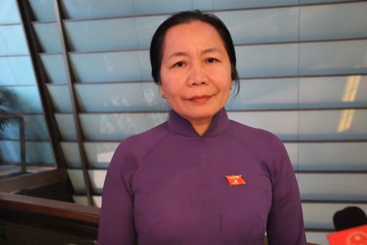 Đại biểu Quốc hội Tăng Thị Ngọc Mai.