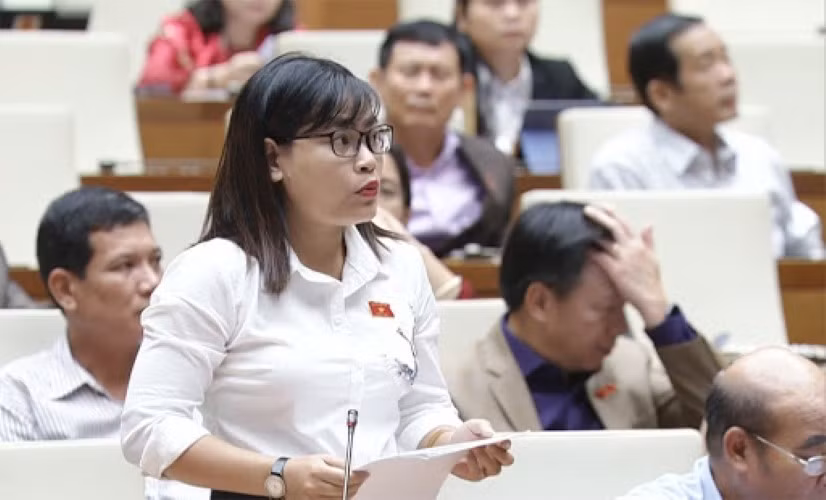 Đại biểu Quốc hội Ka H’Hoa.