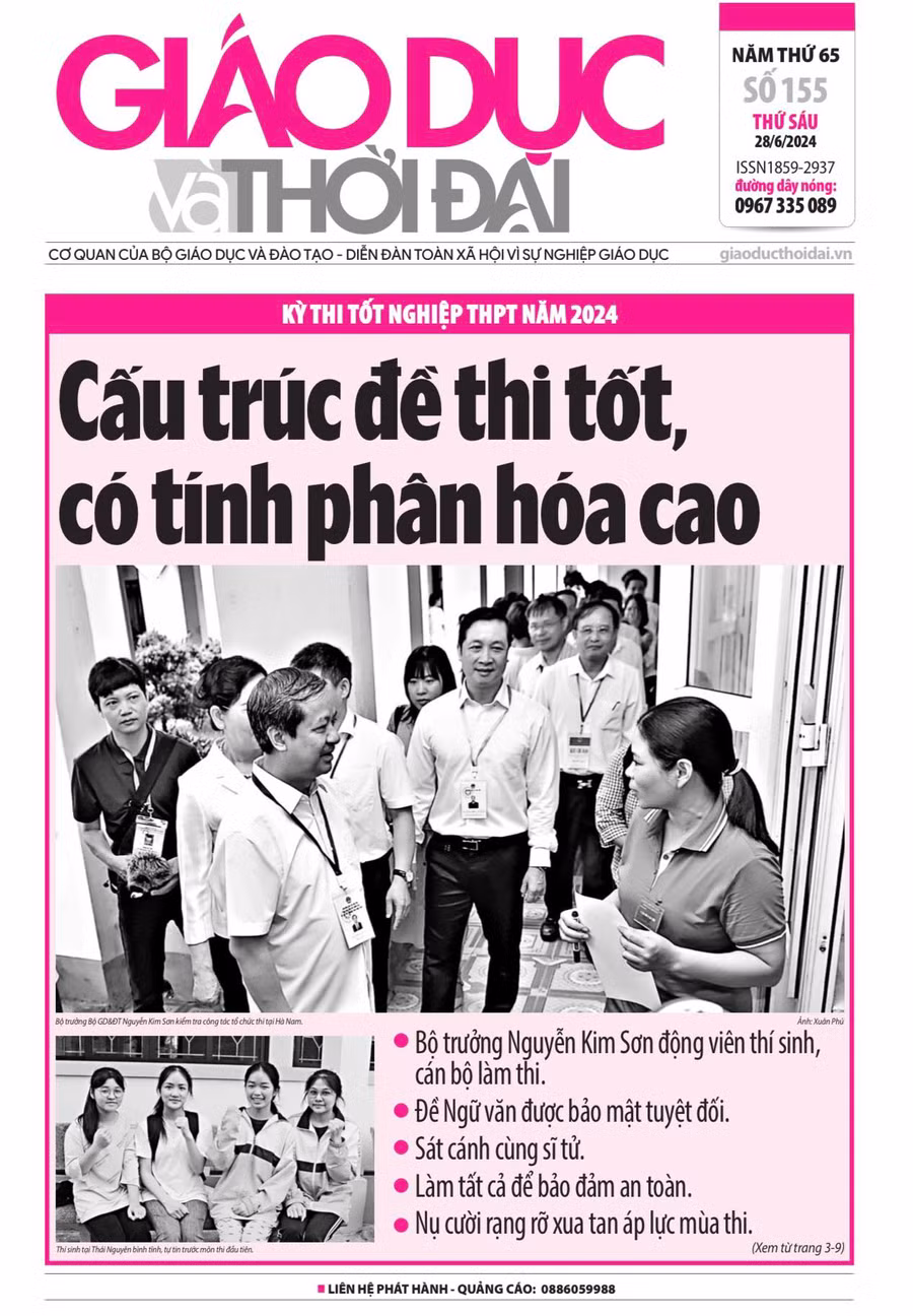 Tin tức báo in 28/6: Nụ cười rạng rỡ xua tan áp lực mùa thi