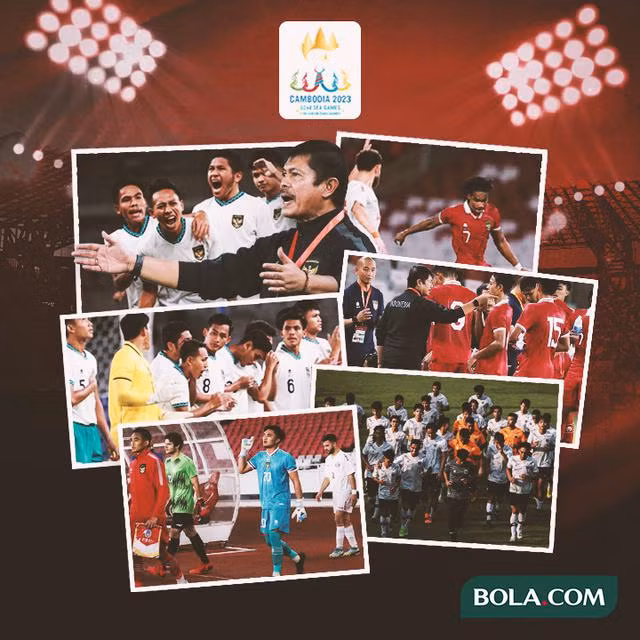 ông Indra Sjafri chưa hài lòng về màn trình diễn của U22 Indonesia. Ảnh: Bola.com.