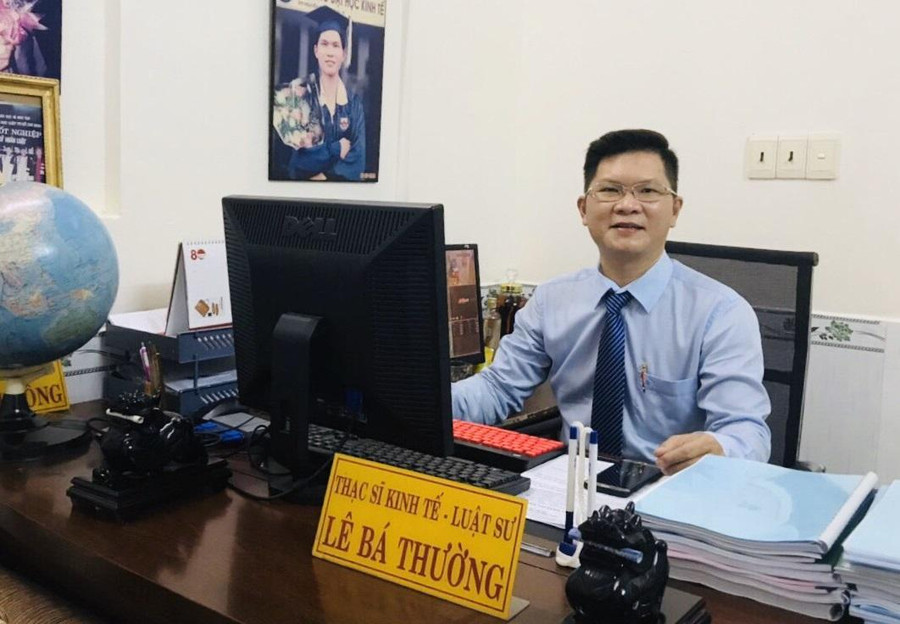 Luật sư Lê Bá Thường. Luật sư Lê Bá Thường.