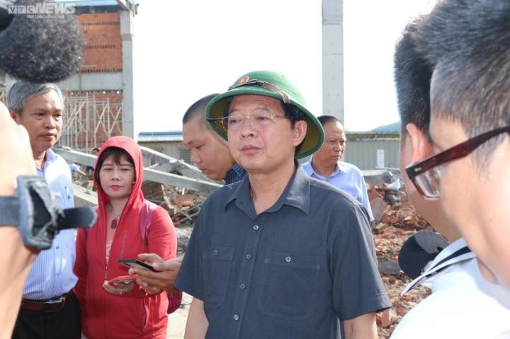 Ông Hồ Quốc Dũng, Bí thư Tỉnh ủy Bình Định, chỉ đạo cơ quan chức năng điều tra quyết liệt. Ảnh: VTC. Ông Hồ Quốc Dũng, Bí thư Tỉnh ủy Bình Định, chỉ đạo cơ quan chức năng điều tra quyết liệt. Ảnh: VTC.