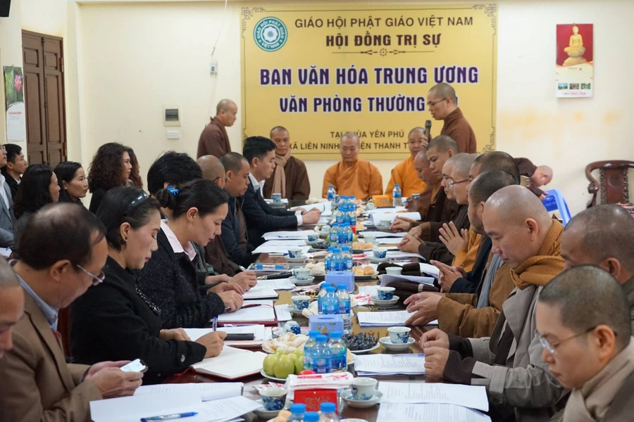 Cuộc họp triển khai các công việc tổ chức Đại lễ Vesak 2019