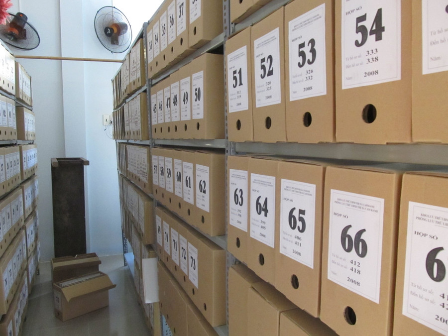 Công tác văn thư lưu trữ sẽ được kiểm tra trực tiếp. Công tác văn thư lưu trữ sẽ được kiểm tra trực tiếp.