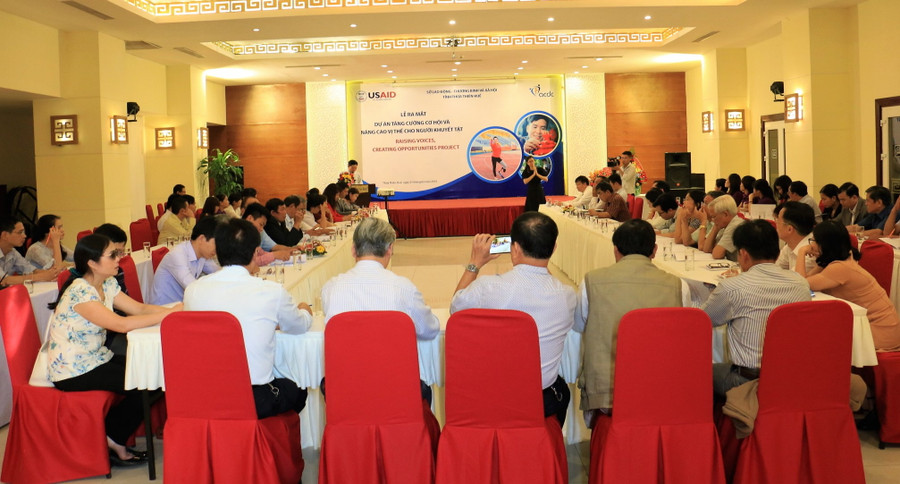 Lễ ra mắt dự án thu hút khá đông đại biểu tham gia Lễ ra mắt dự án thu hút khá đông đại biểu tham gia