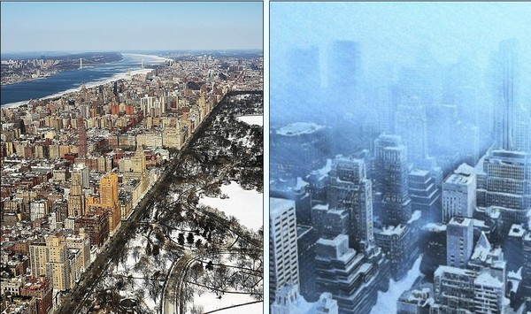 Chùm ảnh: Khung cảnh New York đóng băng như phim Chùm ảnh: Khung cảnh New York đóng băng như phim