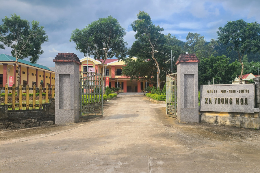 Các thủ tục khai sinh cho cháu M.T. và N.A. đều được thực hiện tại xã Trung Hóa, huyện Minh Hóa, tỉnh Quảng Bình. (Ảnh: T.H)