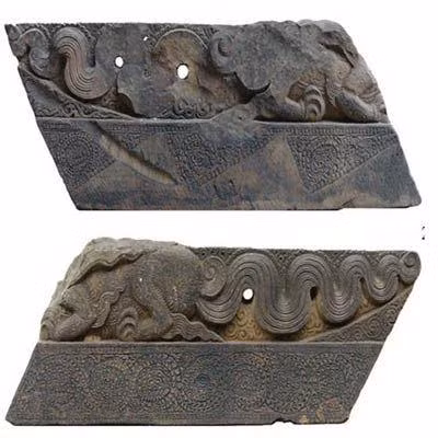 Lan can sấu – đá tìm thấy ở Hoa Lâm.