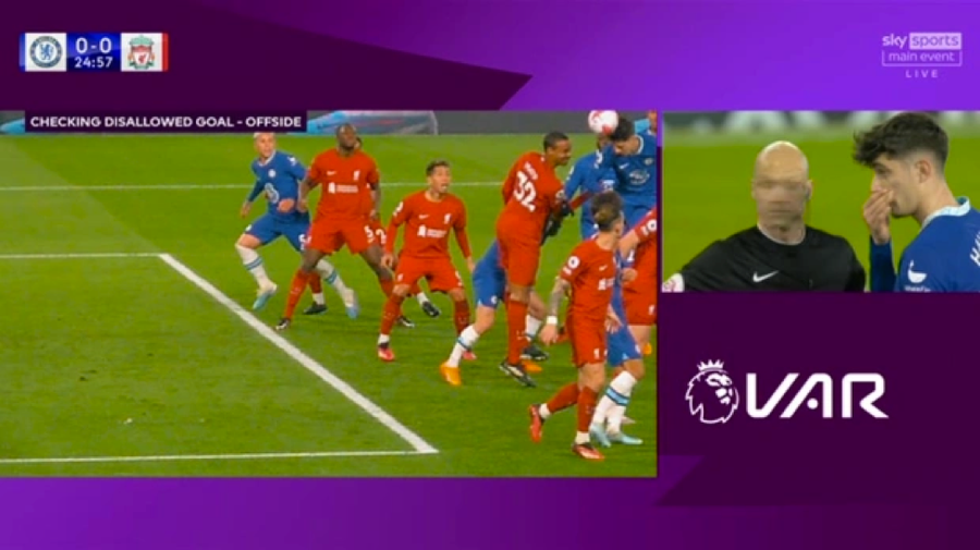 VAR 2 lần từ chối bàn thắng của Chelsea. VAR 2 lần từ chối bàn thắng của Chelsea.