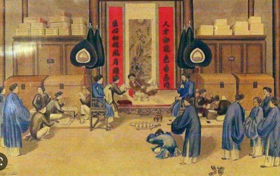 Nguyễn Tư Giản thuyết giảng các tác phẩm về thuật trị nước an dân. Ảnh minh họa: IT. Nguyễn Tư Giản thuyết giảng các tác phẩm về thuật trị nước an dân. Ảnh minh họa: IT.