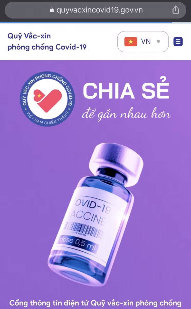 Quỹ vắc xin Covid-19 nhận được 5.777 tỷ đồng, cam kết sử dụng đúng từng đồng ảnh 1