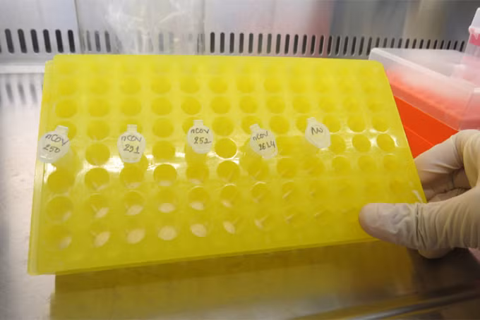 Khẩn trương truy vết những người có tiếp xúc với trường hợp có xét nghiệm SARS-CoV-2 dương tính. Ảnh: Báo Khánh Hòa.