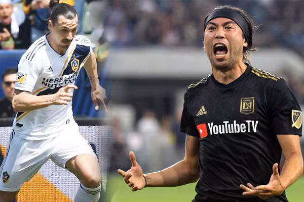 Lee Nguyễn và thần tượng Ibrahimovic từng đối đầu tại giải MLS.