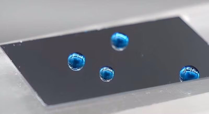 Các lớp siêu mỏng nano trơn dày từ 2 - 5 tỷ mét, hoặc mỏng hơn 10.000 lần so với sợi tóc người.