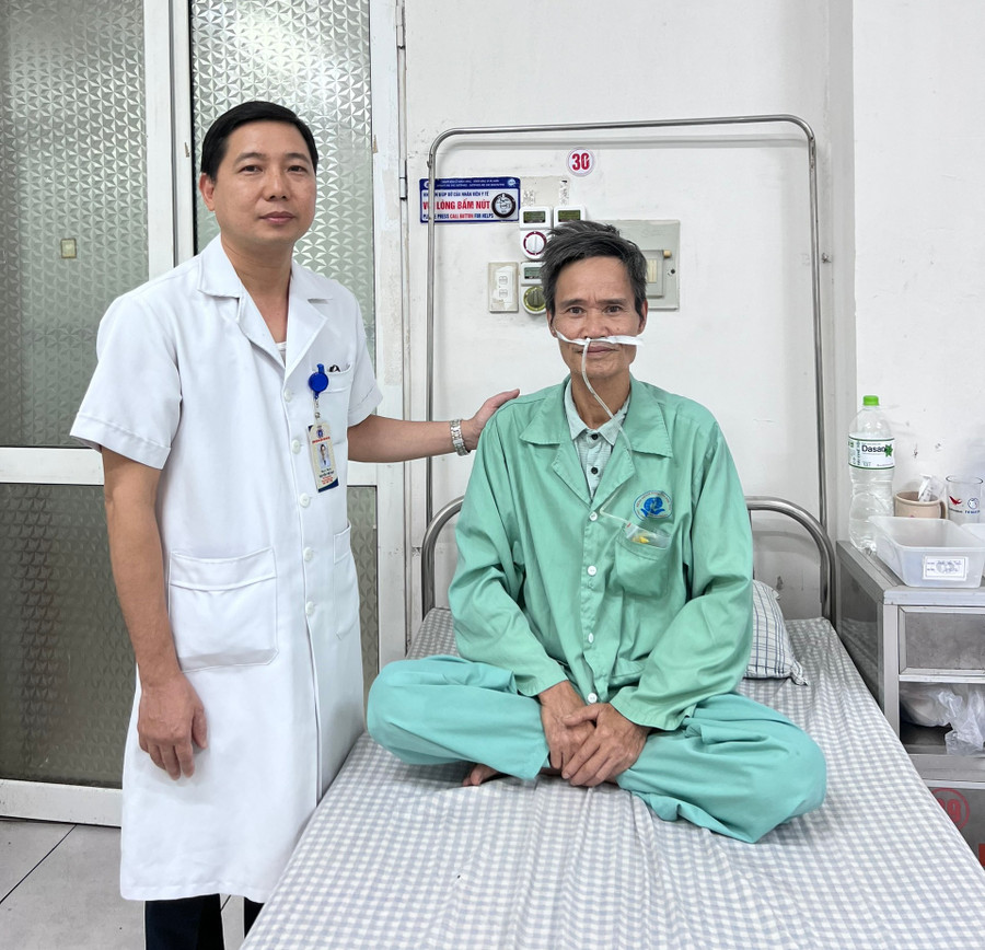 Người bệnh ổn định và đã được ra viện. Ảnh: BVCC. Người bệnh ổn định và đã được ra viện. Ảnh: BVCC.