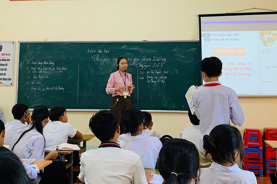 Một buổi lên lớp của cô Hảo Một buổi lên lớp của cô Hảo