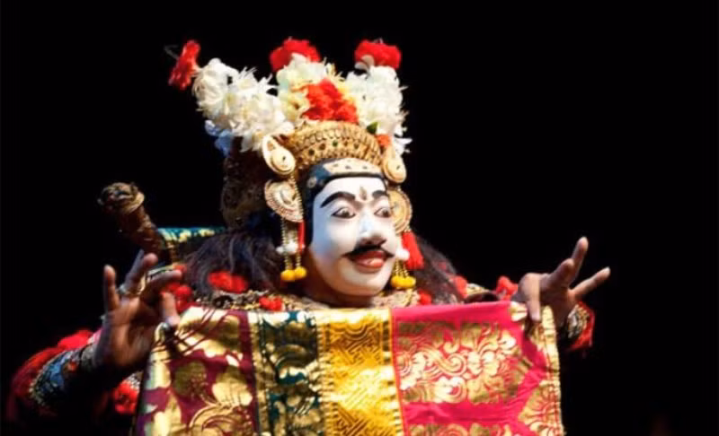 Nhân vật trong vở kịch Topeng Pajegan. Ảnh: Fathurrahmanid