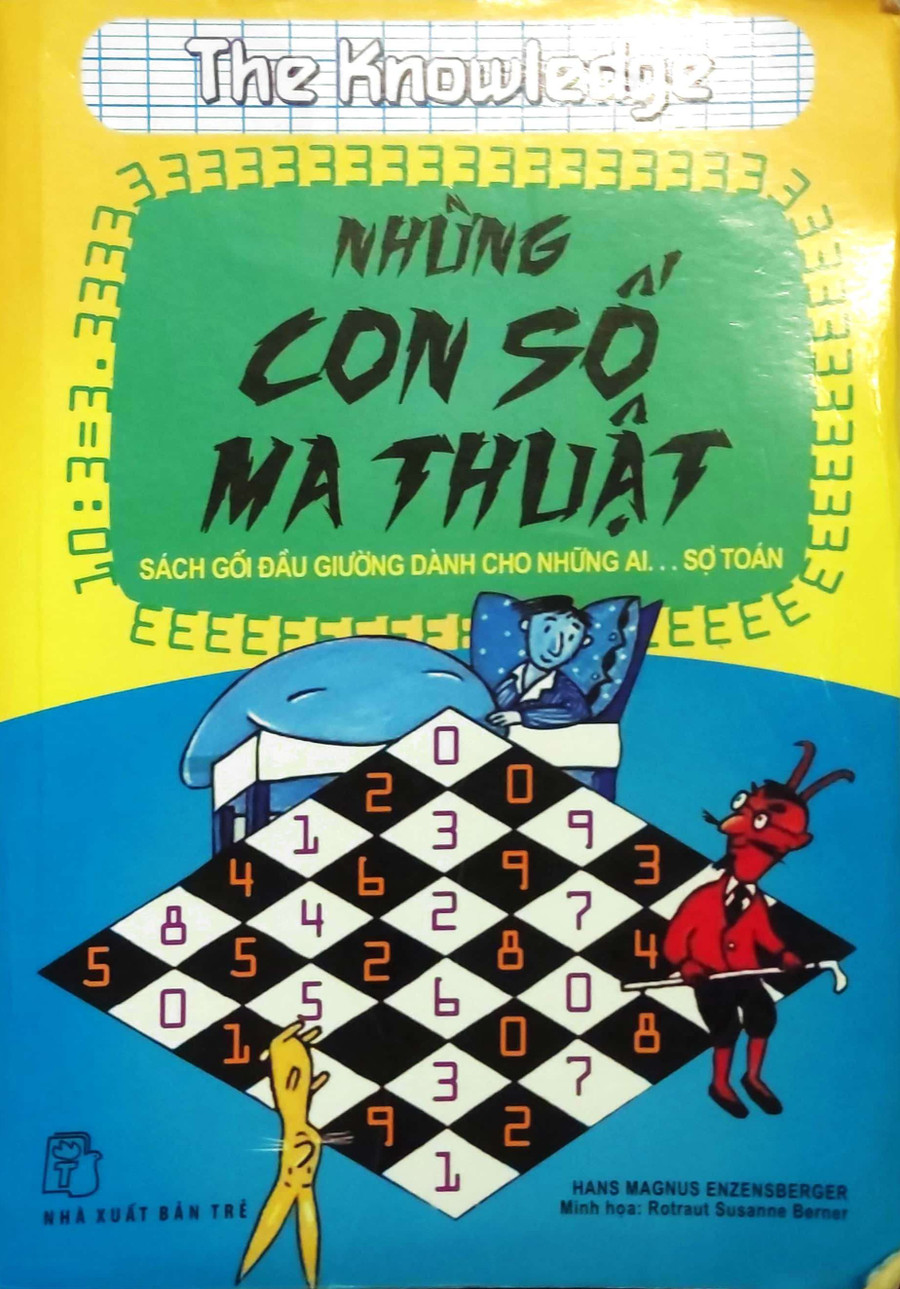 Cuốn sách góp phần lan tỏa sự thú vị của bộ môn Toán học. Ảnh: Tấn Quyết.