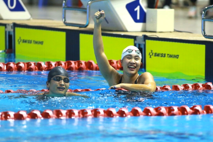 Các vận động viên dĐộituyểnlặnmangvềđến5Huy chương Vàng cho Việt Namtrongngày14/5