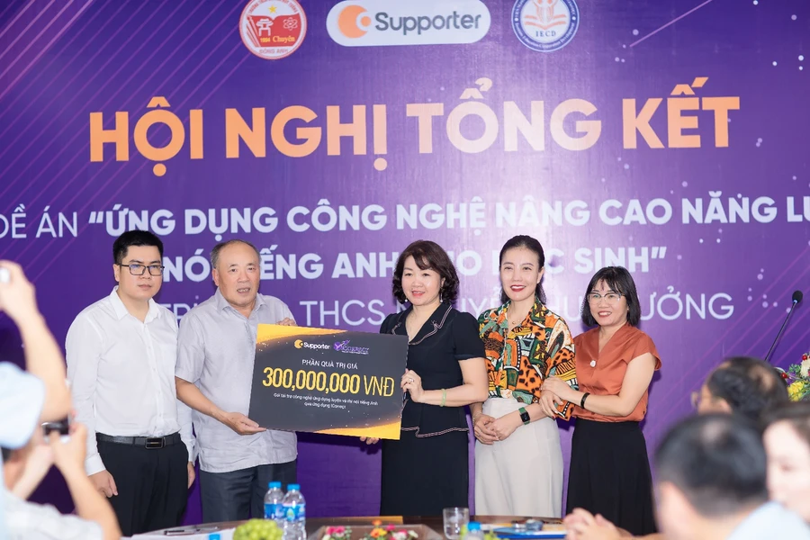 Học sinh nâng cao năng lực nói tiếng Anh thông qua ứng dụng ICorrect